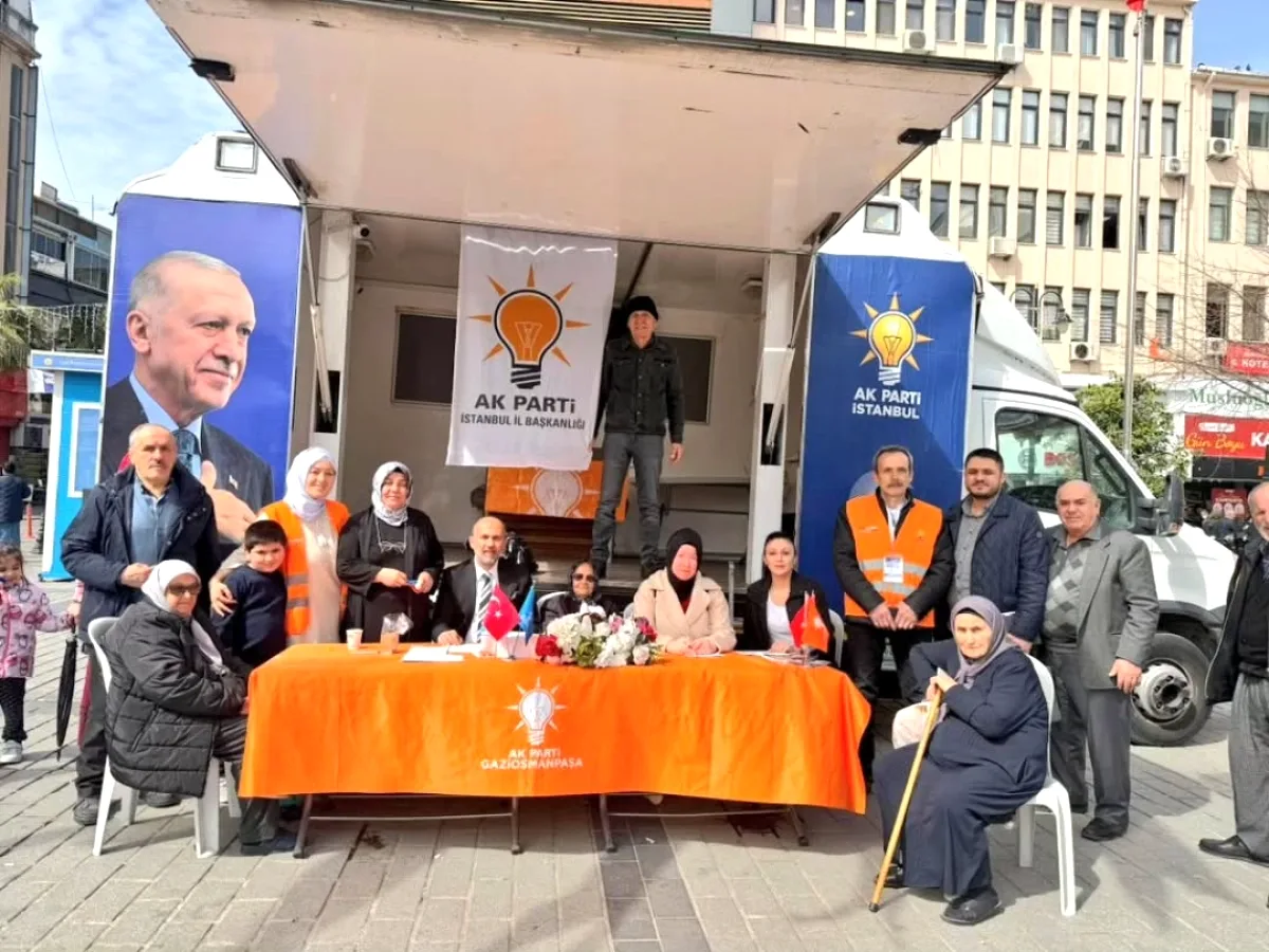 AK Parti Gaziosmanpaşa'da AK Nokta Sahada AK Parti Gaziosmanpaşa'da AK Nokta Sahada