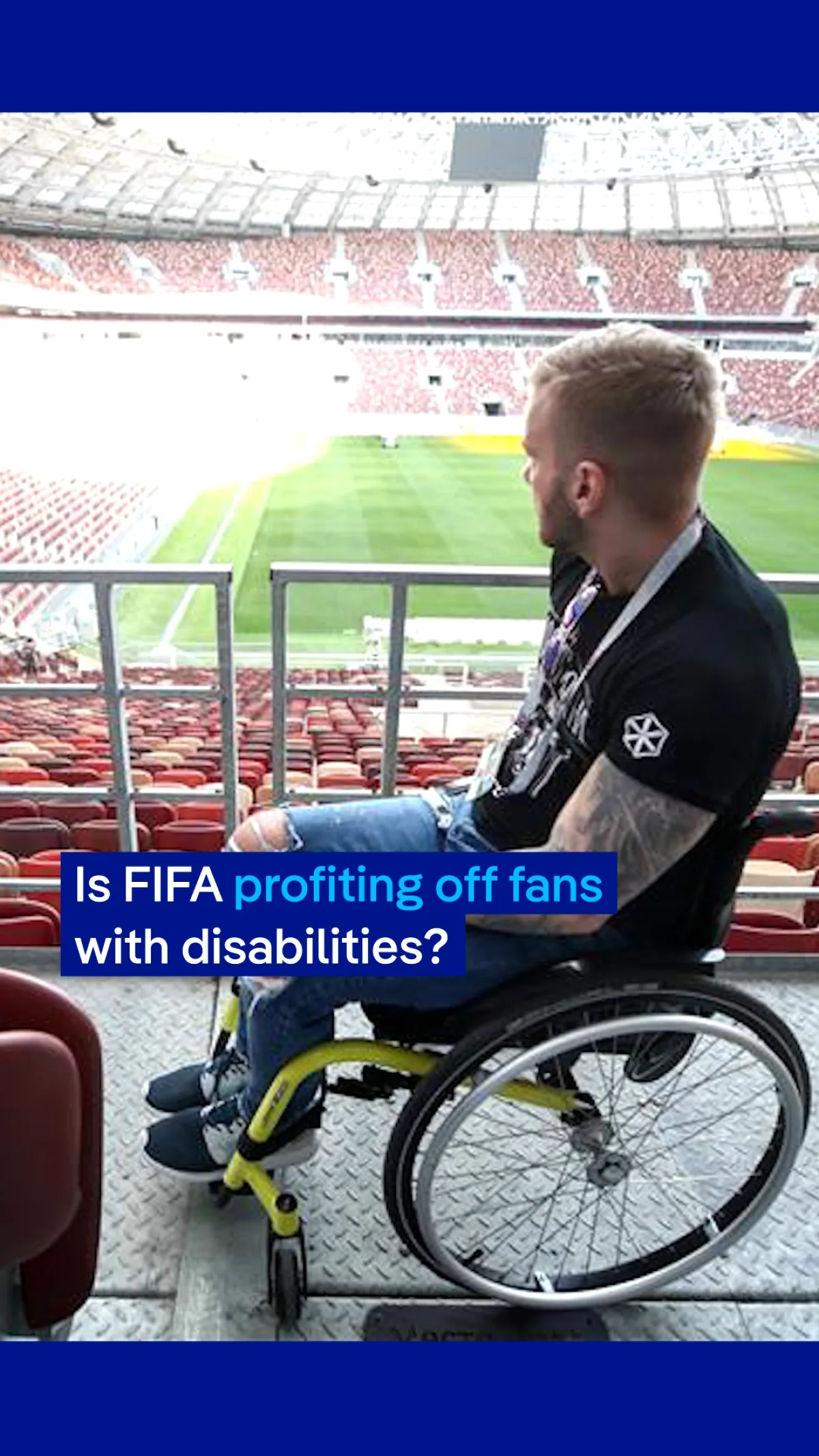 FIFA 2026 Dünya Kupası'nda Engelli Taraftarlar İçin Erişilebilirlik Krizi FIFA 2026 Dünya Kupası'nda Engelli Taraftarlar İçin Erişilebilirlik Krizi