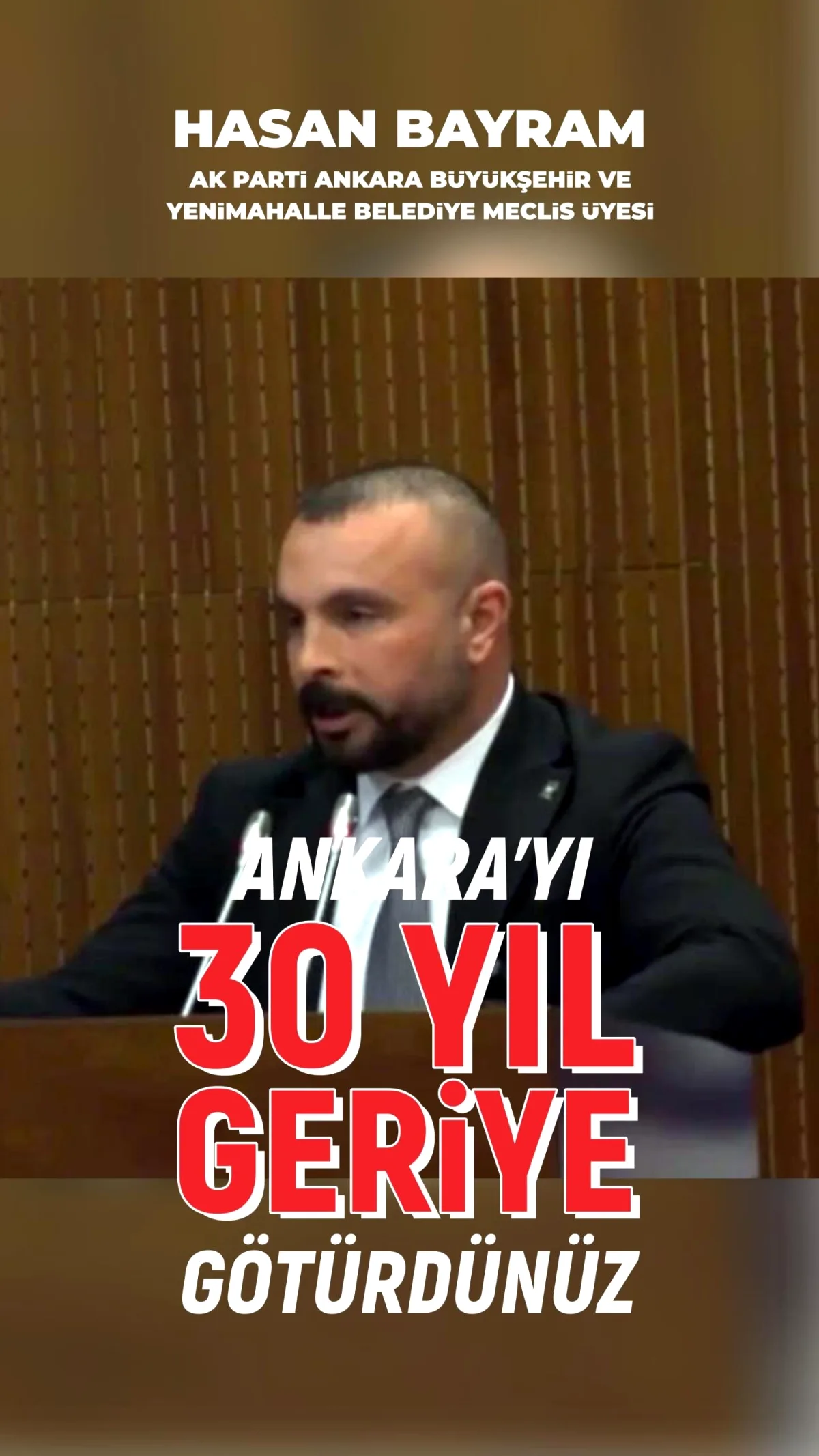 AK Partili Meclis Üyesinden Ankara Yönetimine Sert Eleştiri AK Partili Meclis Üyesinden Ankara Yönetimine Sert Eleştiri
