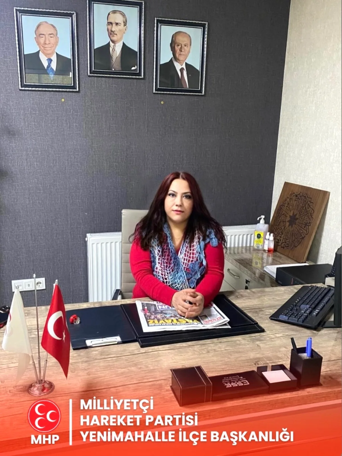 MHP Yenimahalle'de Bugün Nöbetçi Başkan Aşina Ökelek MHP Yenimahalle'de Bugün Nöbetçi Başkan Aşina Ökelek