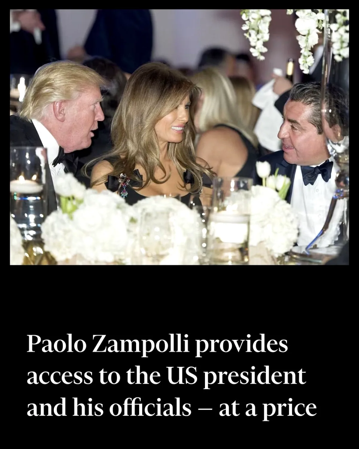 Trump'ın Paralel Diplomasisinde Zampolli'nin Rolü Trump'ın Paralel Diplomasisinde Zampolli'nin Rolü