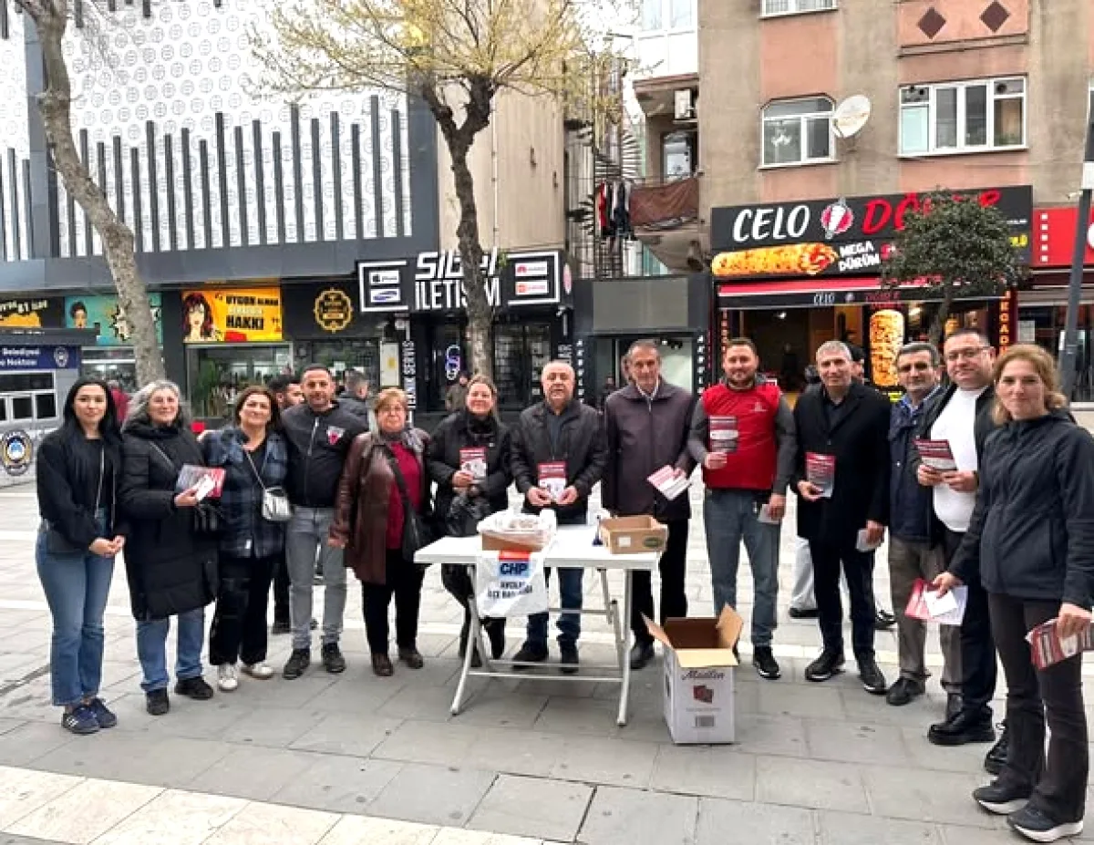 CHP Avcılar'dan Başkan Çaykara İçin Marteniçka Dayanışması CHP Avcılar'dan Başkan Çaykara İçin Marteniçka Dayanışması