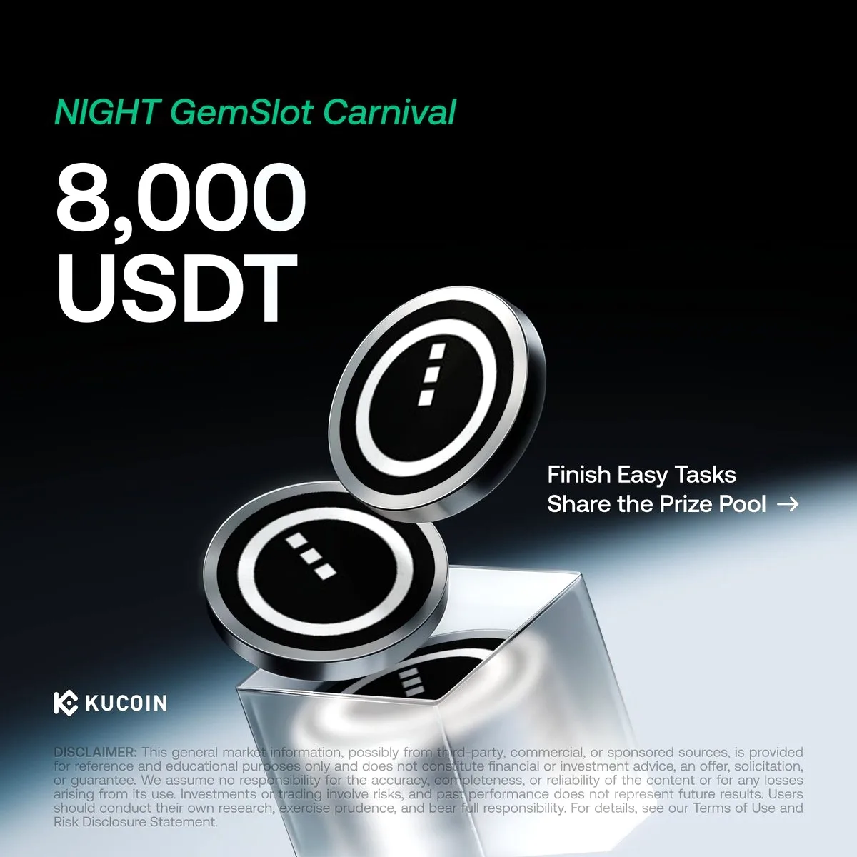 KuCoin ve MidnightNtwrk'ten 8.000 USDT Ödüllü GemSlot Carnival Başladı KuCoin ve MidnightNtwrk'ten 8.000 USDT Ödüllü GemSlot Carnival Başladı