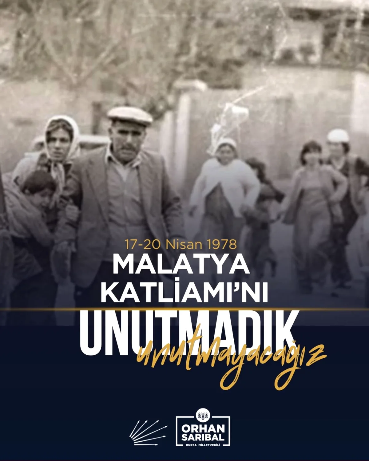 Malatya Katliamı'nın 48. Yılı: CHP'li Sarıbal'dan Adalet Vurgusu Malatya Katliamı'nın 48. Yılı: CHP'li Sarıbal'dan Adalet Vurgusu