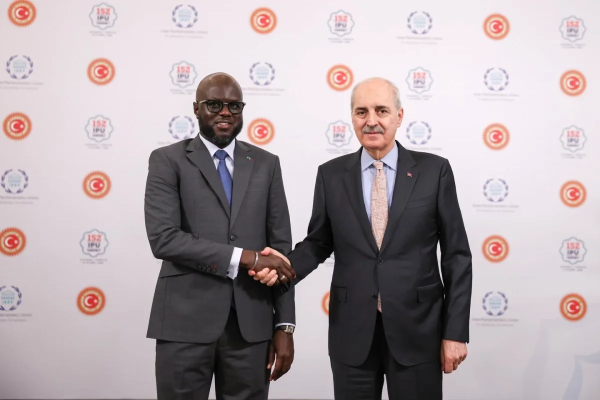 TBMM Başkanı Kurtulmuş Senegal Meclis Başkanı'yla Görüştü TBMM Başkanı Kurtulmuş Senegal Meclis Başkanı'yla Görüştü