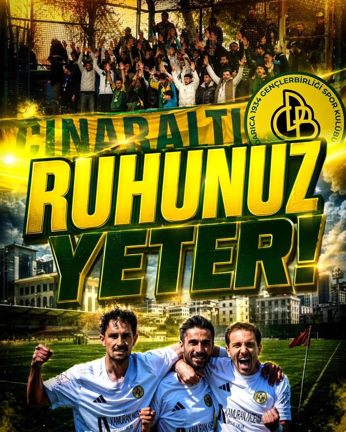 Darıca Gençlerbirliği: Gülsuyu Deplasmanında Taraftara Yasak Darıca Gençlerbirliği: Gülsuyu Deplasmanında Taraftara Yasak