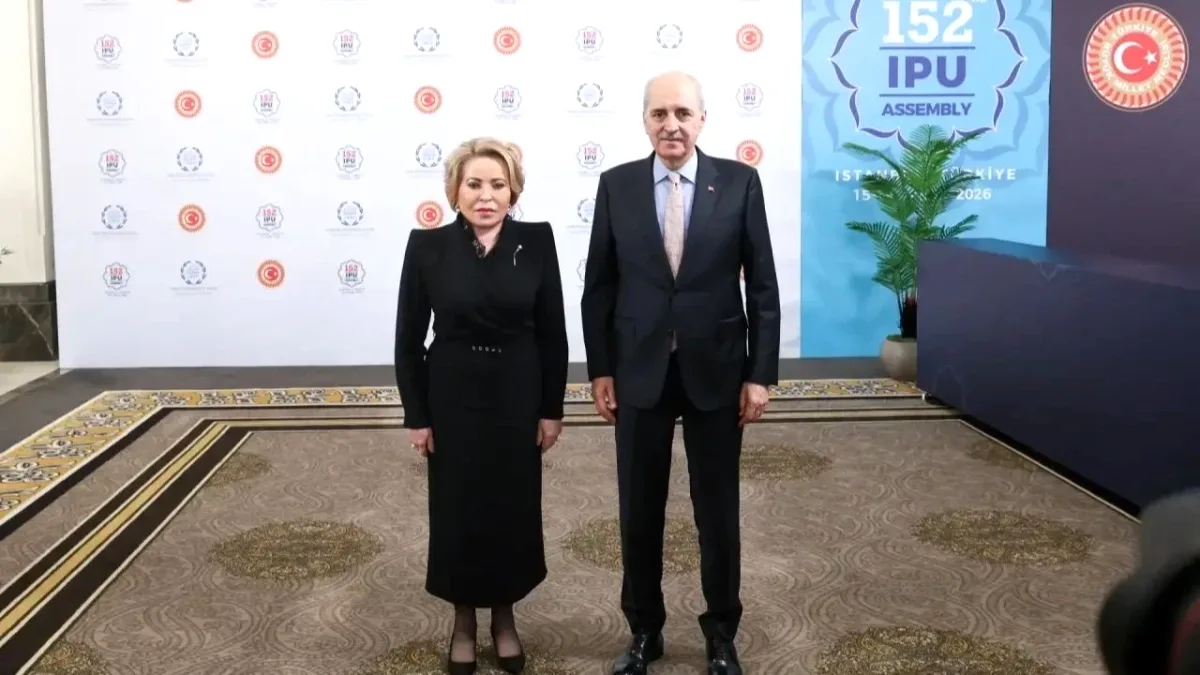 Kurtulmuş ve Matviyenko İstanbul'da Parlamentolar Arası İş Birliğini Görüştü Kurtulmuş ve Matviyenko İstanbul'da Parlamentolar Arası İş Birliğini Görüştü