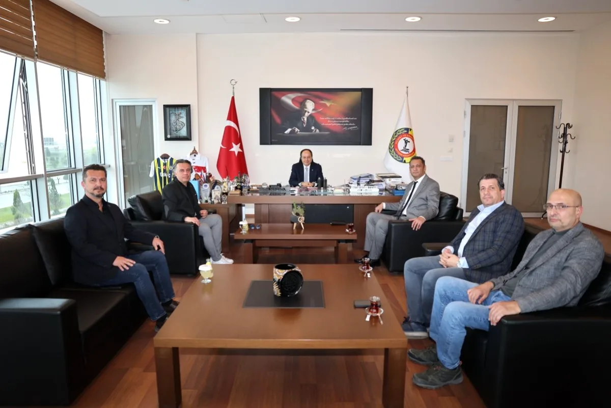 ATSO ve Makine Mühendisleri Odası İş Birliği İçin Bir Araya Geldi ATSO ve Makine Mühendisleri Odası İş Birliği İçin Bir Araya Geldi