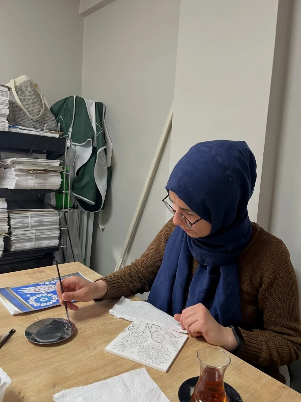 Yeşilay Eyüpsultan'da Çini Atölyesi ile Sanatla İyileşme Yeşilay Eyüpsultan'da Çini Atölyesi ile Sanatla İyileşme