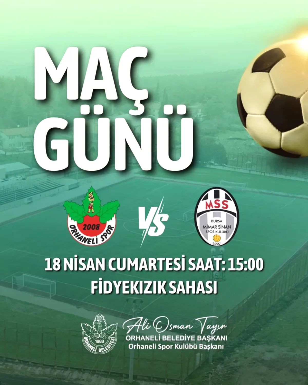 Orhaneli Spor, Mimar Sinan Spor Maçına Hazırlanıyor Orhaneli Spor, Mimar Sinan Spor Maçına Hazırlanıyor