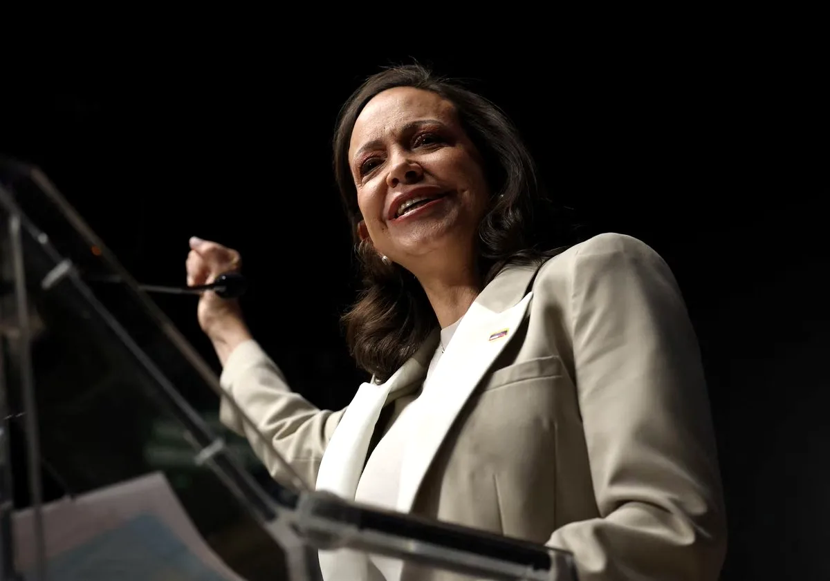 Venezuela Muhalefet Lideri Maria Corina Machado'dan Donald Trump Övgüsü Venezuela Muhalefet Lideri Maria Corina Machado'dan Donald Trump Övgüsü