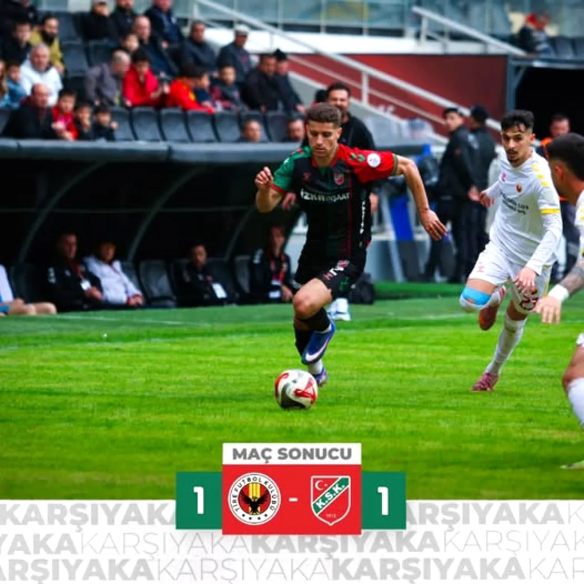Karşıyaka, Tire 2021 FK ile Berabere Kaldı Karşıyaka, Tire 2021 FK ile Berabere Kaldı