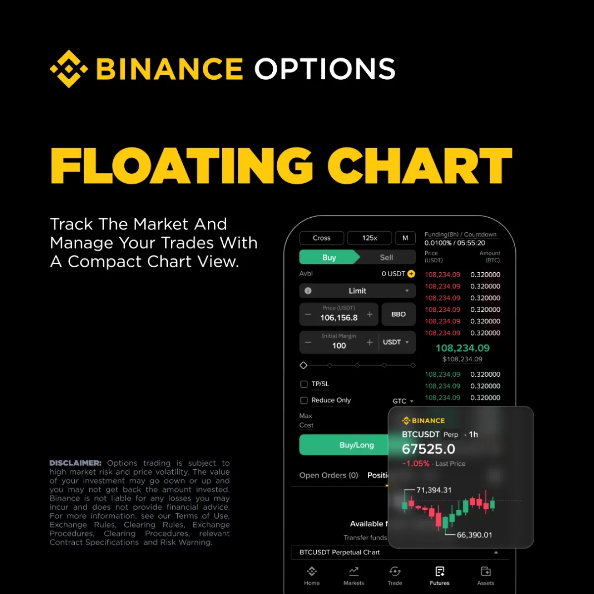 Binance Floating Chart: Trader'lar İçin Yeni Piyasa Takip Özelliği Binance Floating Chart: Trader'lar İçin Yeni Piyasa Takip Özelliği