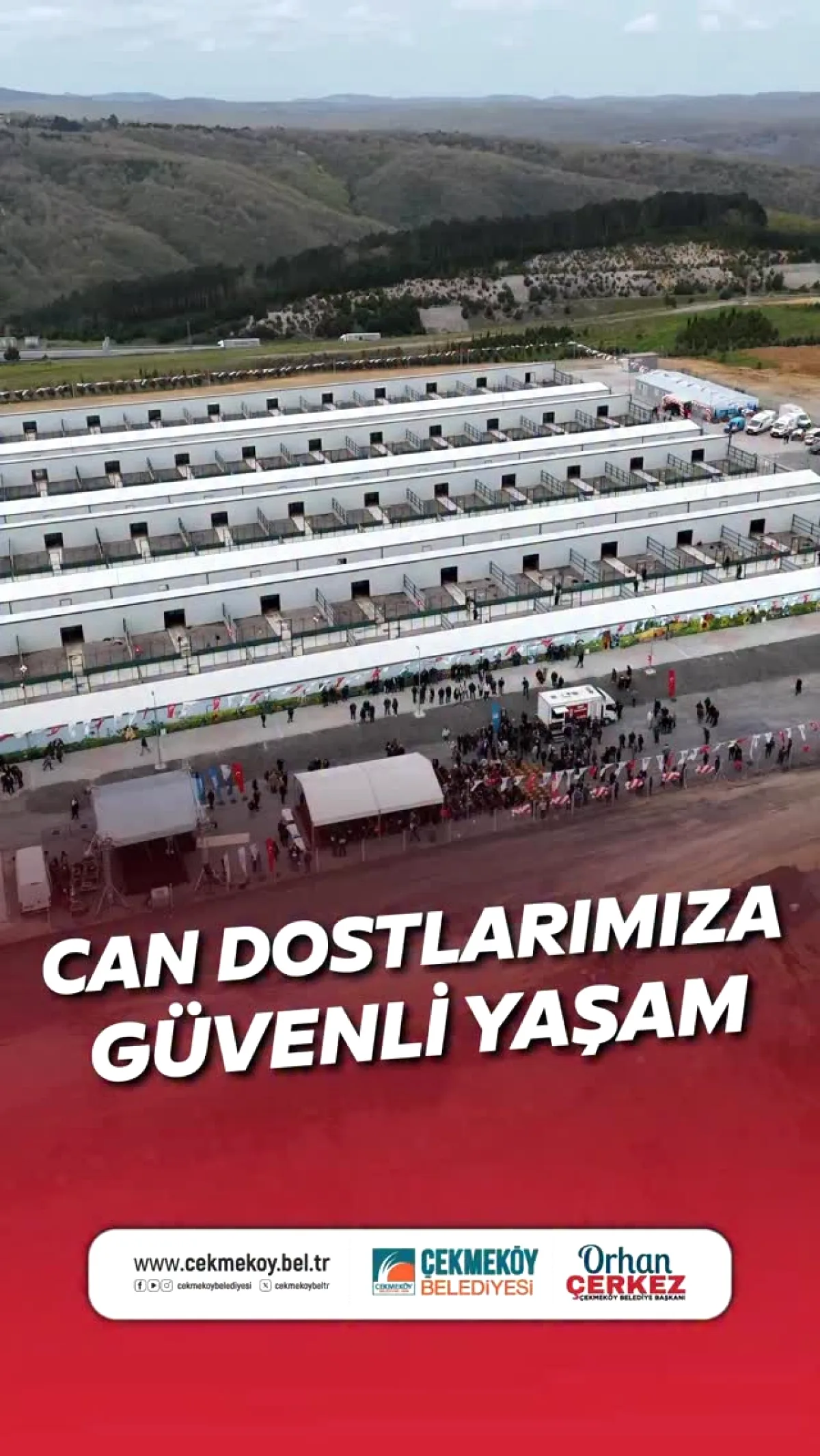 Çekmeköy'de 880 Hayvan Kapasiteli Doğal Yaşam Alanı Hizmete Girdi Çekmeköy'de 880 Hayvan Kapasiteli Doğal Yaşam Alanı Hizmete Girdi