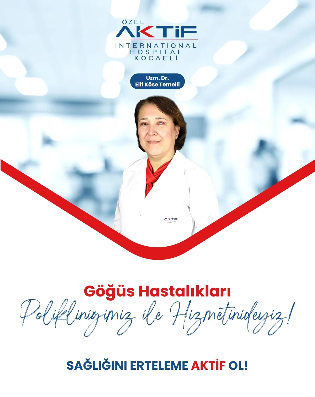 Aktif International Hospital Kocaeli'de Göğüs Hastalıkları Hizmeti Aktif International Hospital Kocaeli'de Göğüs Hastalıkları Hizmeti