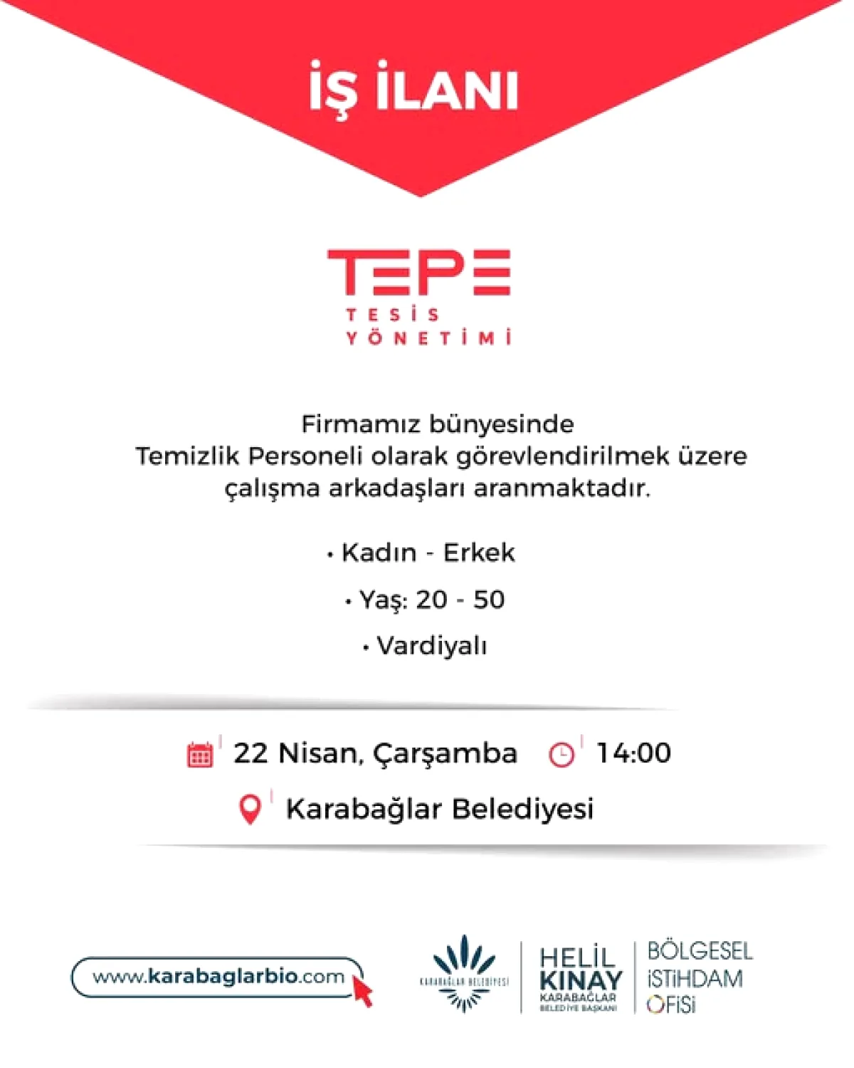 İzmir'de Temizlik İşi İmkanı: 5 İlçeden Adaylar İçin Toplu İş Görüşmesi İzmir'de Temizlik İşi İmkanı: 5 İlçeden Adaylar İçin Toplu İş Görüşmesi
