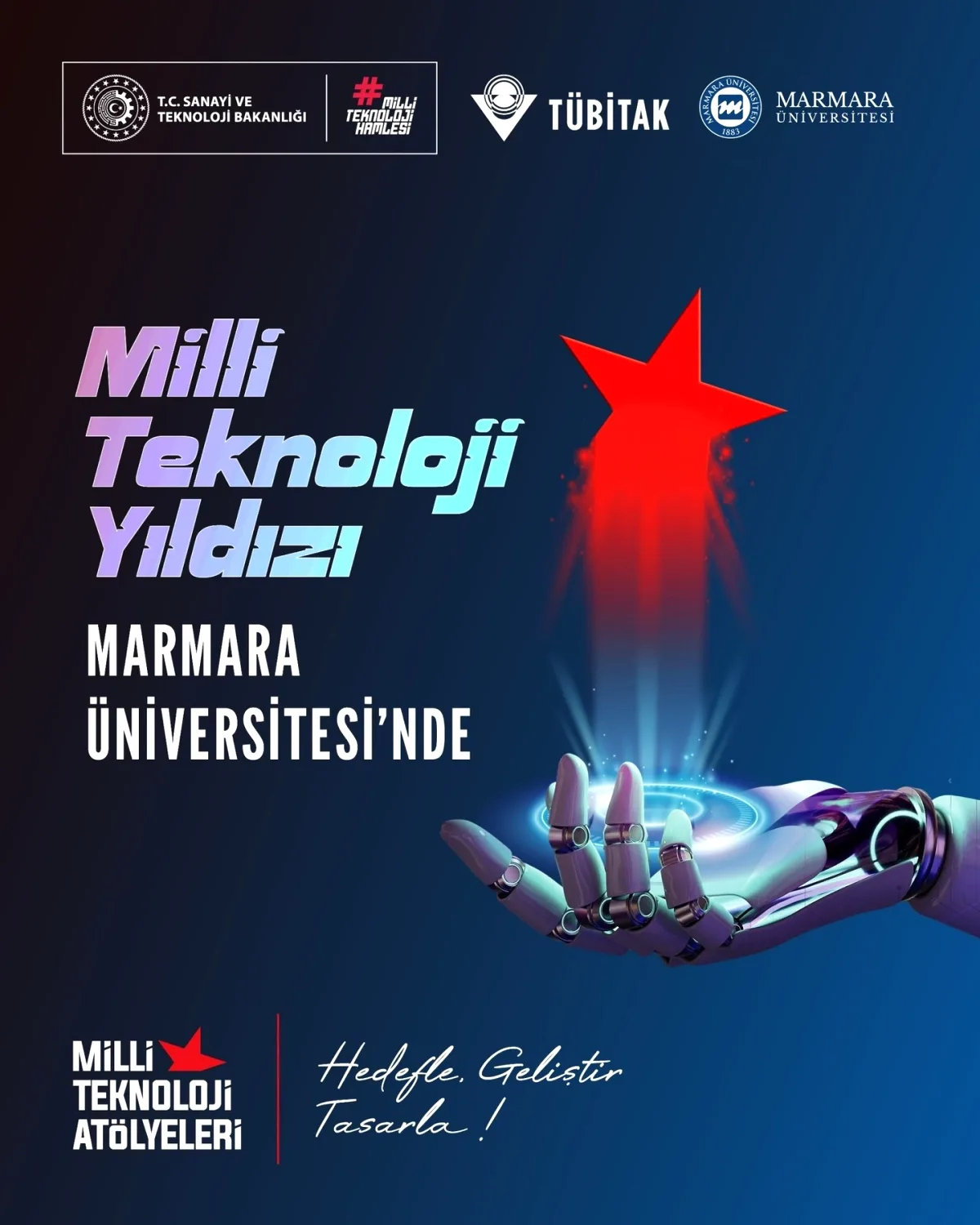 Marmara Üniversitesi'nde Genç Mucitler İçin Millî Teknoloji Atölyesi Açıldı Marmara Üniversitesi'nde Genç Mucitler İçin Millî Teknoloji Atölyesi Açıldı