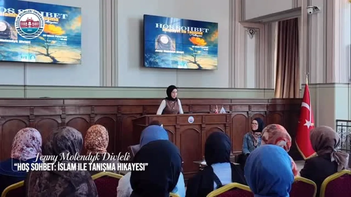 Jenny Molendyk Divleli'nin İslam'a Yolculuğu Gençlerle Buluştu Jenny Molendyk Divleli'nin İslam'a Yolculuğu Gençlerle Buluştu
