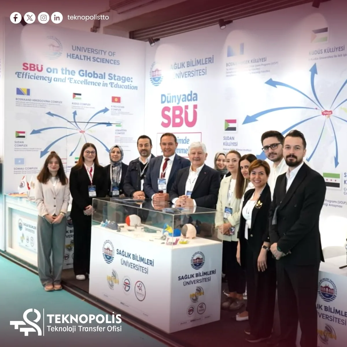 SBÜ Teknopolis TTO, Verimlilik ve Teknoloji Fuarı'nda Yoğun İlgi Gördü SBÜ Teknopolis TTO, Verimlilik ve Teknoloji Fuarı'nda Yoğun İlgi Gördü