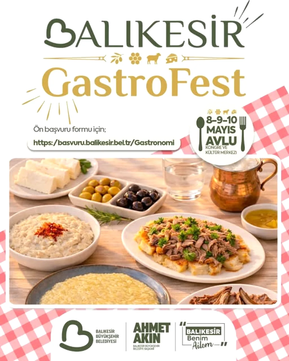 Balıkesir'de Lezzet Şöleni: 1. Uluslararası GastroFest Başlıyor! Balıkesir'de Lezzet Şöleni: 1. Uluslararası GastroFest Başlıyor!
