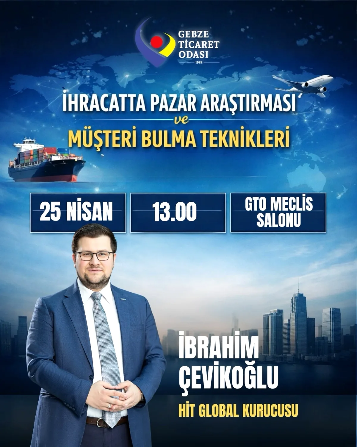 Gebze'de İhracatçılar İçin Pazar Araştırması ve Müşteri Bulma Eğitimi Gebze'de İhracatçılar İçin Pazar Araştırması ve Müşteri Bulma Eğitimi