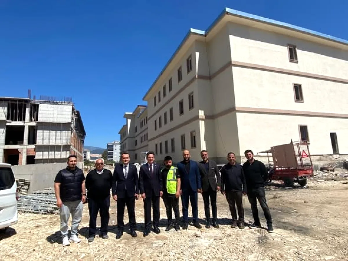 Finike KYK Öğrenci Yurdu İnşaatında Sona Gelindi Finike KYK Öğrenci Yurdu İnşaatında Sona Gelindi