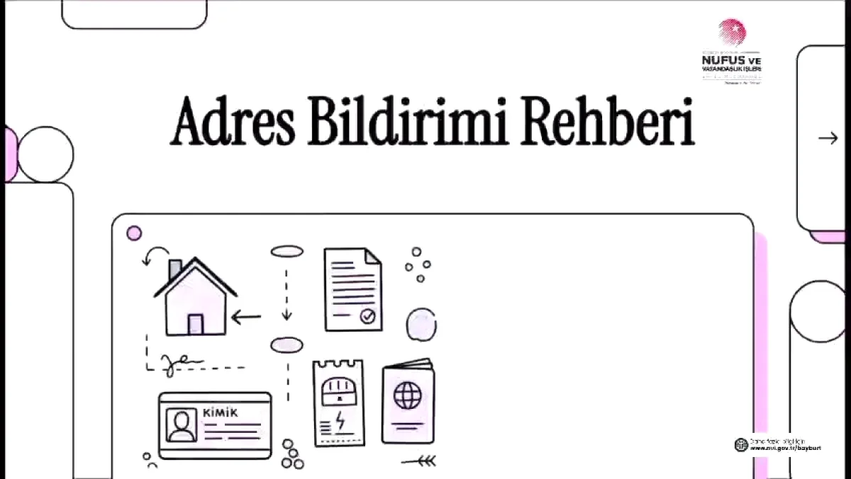 Afyonkarahisar'da Adres Bildirimi Rehberi Yayımlandı Afyonkarahisar'da Adres Bildirimi Rehberi Yayımlandı