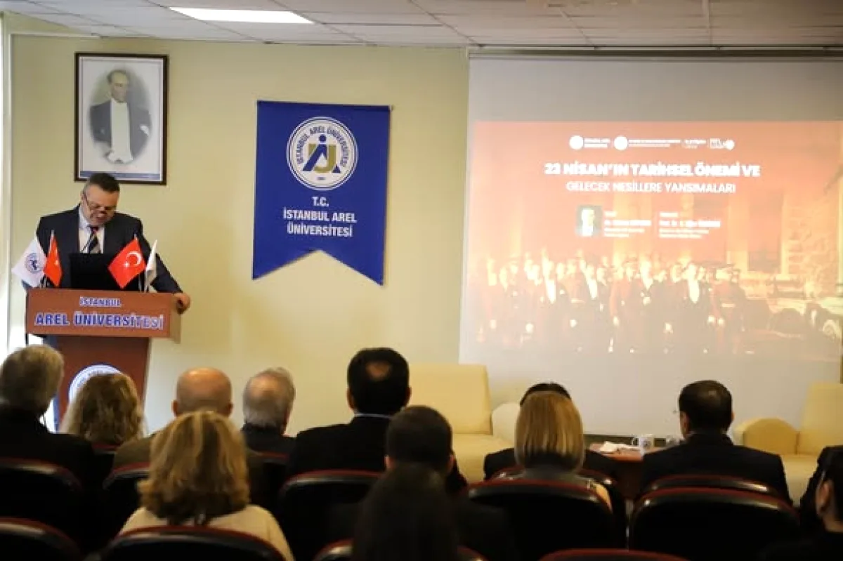 İstanbul Arel Üniversitesi'nde 23 Nisan: Serkan Bayram Öğrencilere İlham Verdi İstanbul Arel Üniversitesi'nde 23 Nisan: Serkan Bayram Öğrencilere İlham Verdi