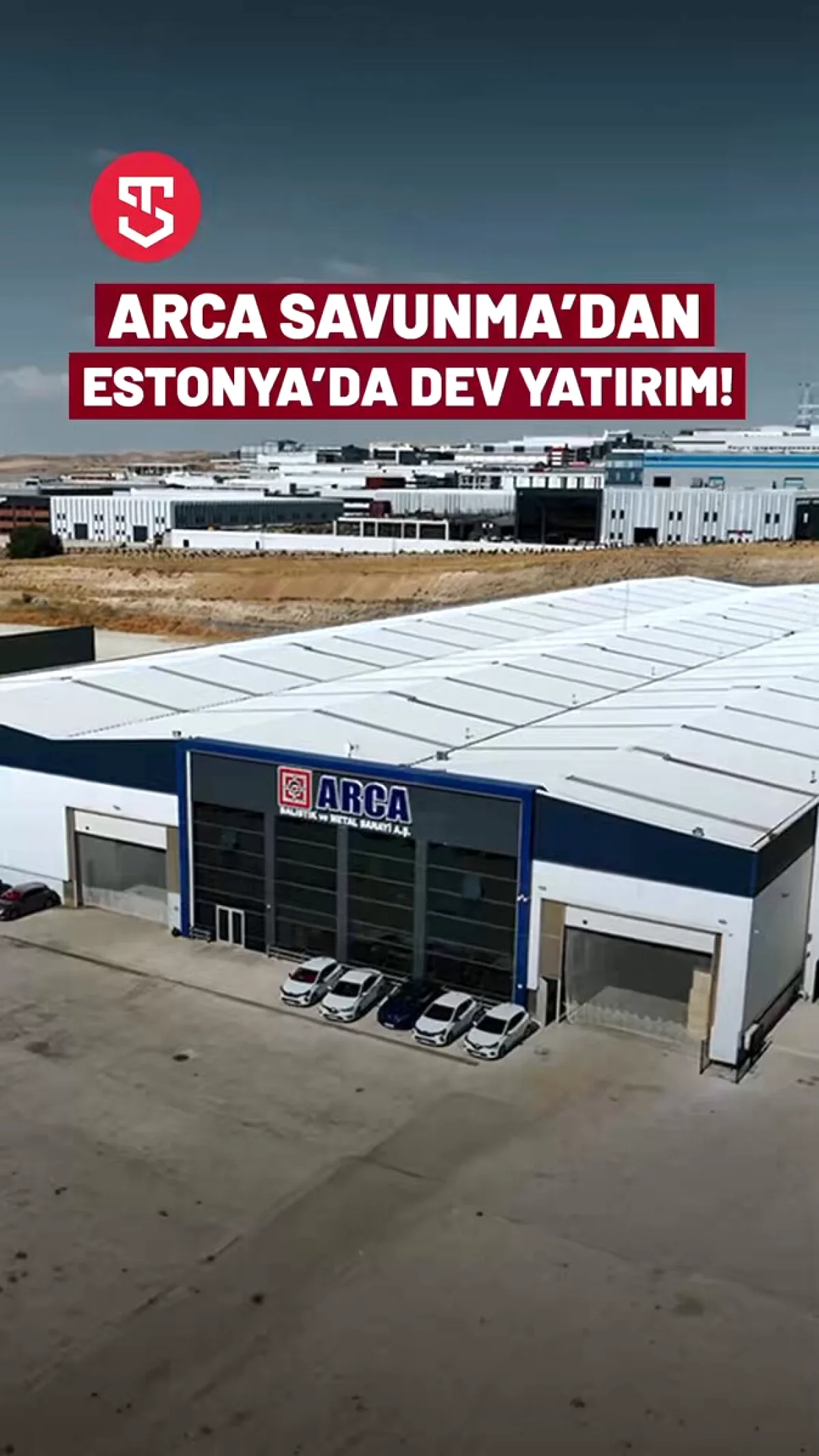 ARCA, Estonya'da 300 Milyon Euroluk Mühimmat Üssü Kuruyor ARCA, Estonya'da 300 Milyon Euroluk Mühimmat Üssü Kuruyor