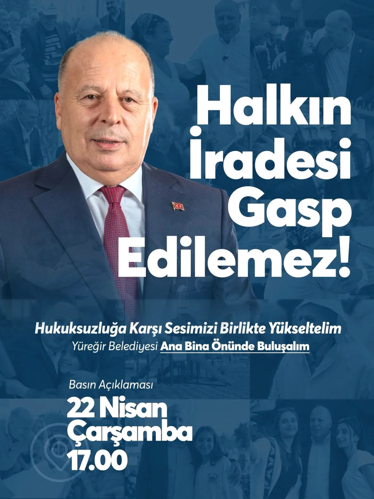 Yüreğir'de İrade Gaspı Protestosu: Başkan Halkı Sahip Çıkmaya Çağırıyor Yüreğir'de İrade Gaspı Protestosu: Başkan Halkı Sahip Çıkmaya Çağırıyor
