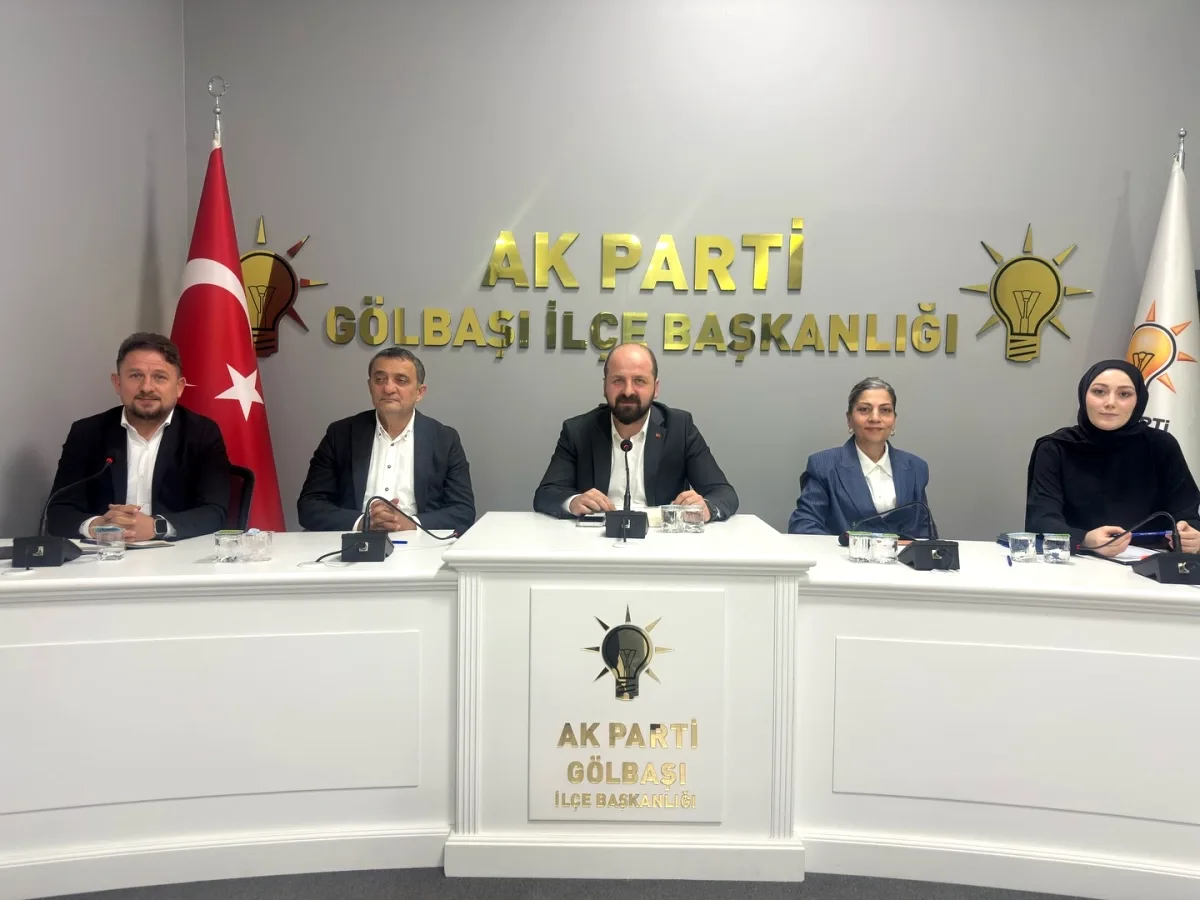 Gölbaşı AK Parti'de Haftalık Yönetim Toplantısı Gerçekleşti Gölbaşı AK Parti'de Haftalık Yönetim Toplantısı Gerçekleşti