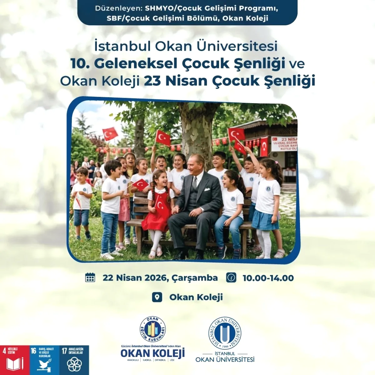 Okan'da 10. Geleneksel Çocuk Şenliği Bugün Başlıyor Okan'da 10. Geleneksel Çocuk Şenliği Bugün Başlıyor