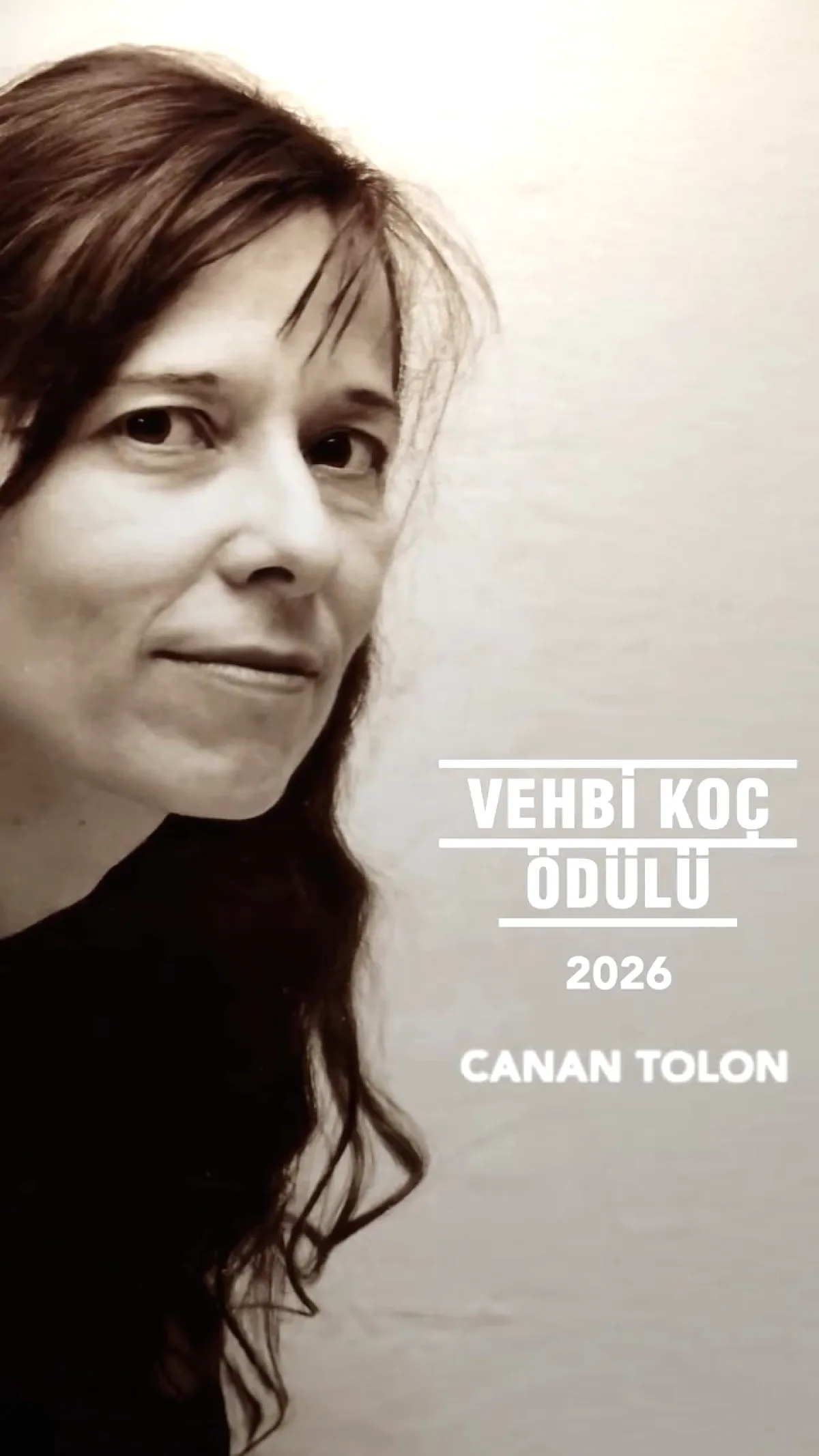Canan Tolon 2026 Vehbi Koç Ödülü'nün Sahibi Oldu Canan Tolon 2026 Vehbi Koç Ödülü'nün Sahibi Oldu