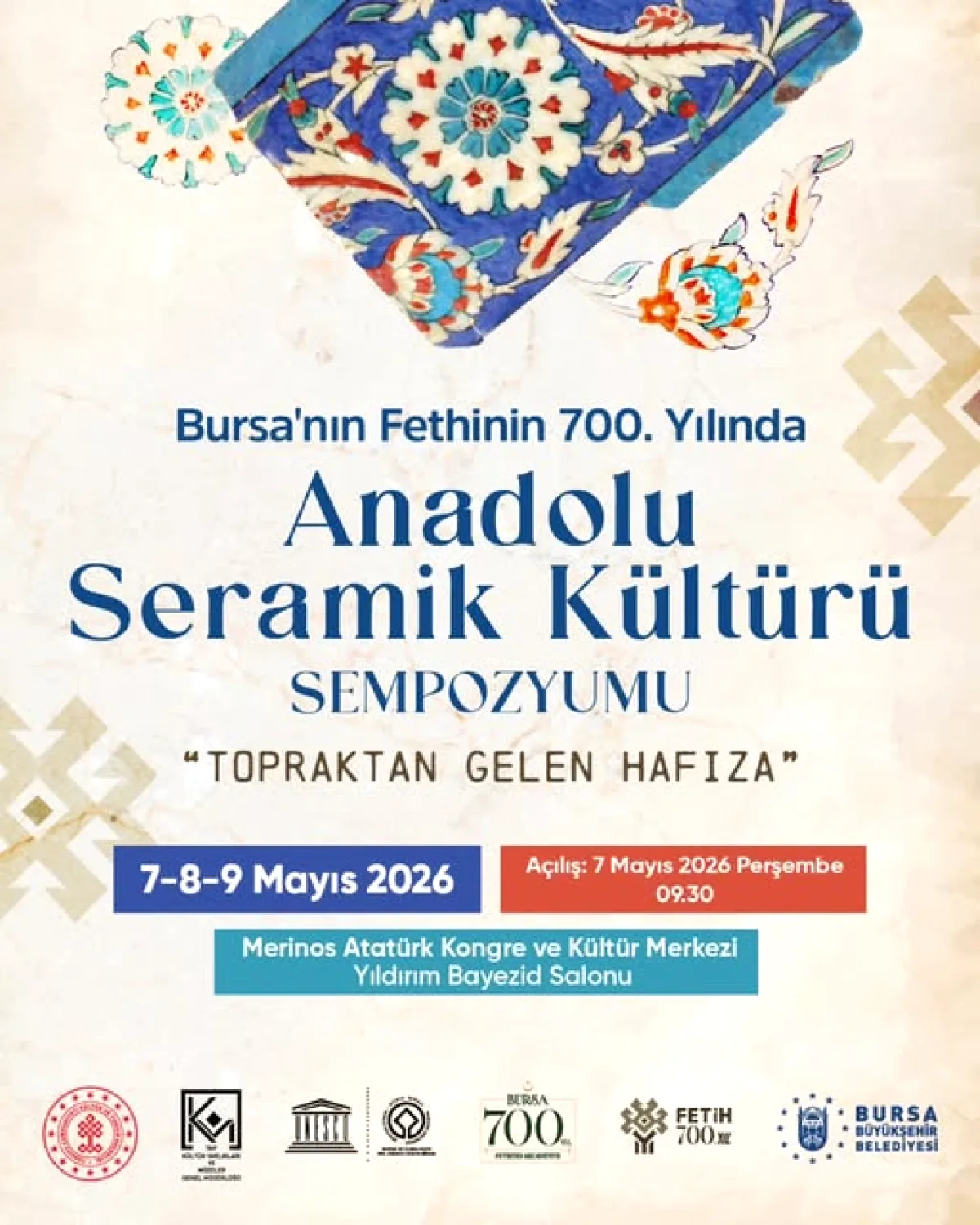 Anadolu'nun Bin Yıllık Seramik Hafızası Bursa'da Konuşulacak Anadolu'nun Bin Yıllık Seramik Hafızası Bursa'da Konuşulacak