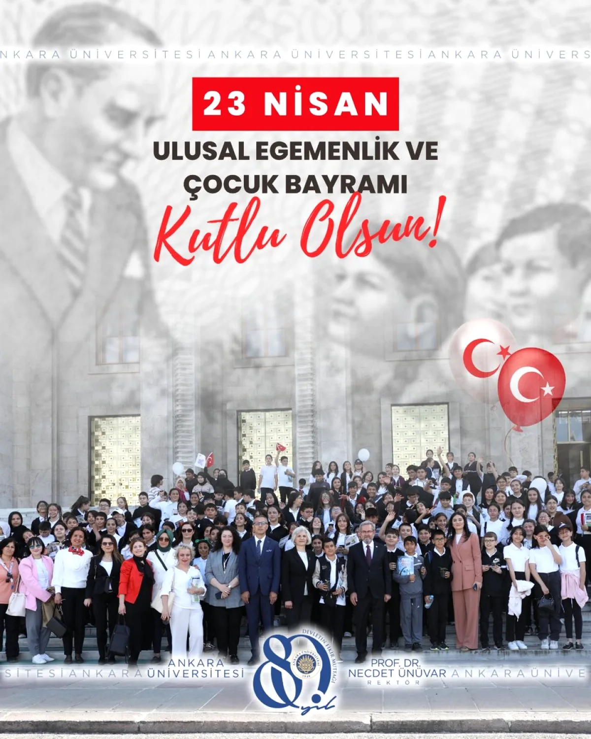 Necdet Ünüvar'dan 23 Nisan Mesajı: Milli İradenin Tecelligahı Necdet Ünüvar'dan 23 Nisan Mesajı: Milli İradenin Tecelligahı