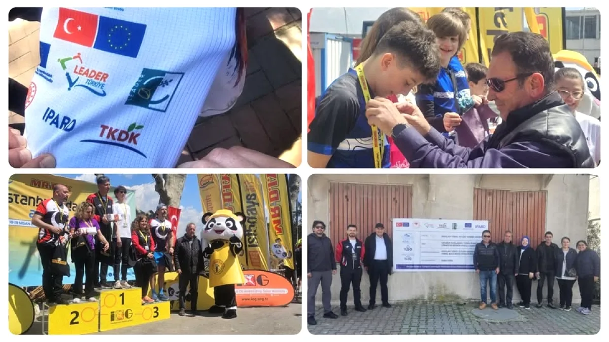 Adalar'da Orienteering Sporcularına Tişört Desteği Adalar'da Orienteering Sporcularına Tişört Desteği
