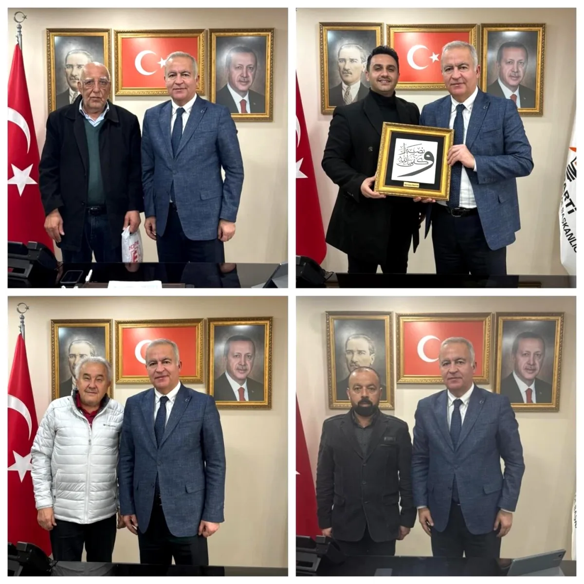 AK Parti Gaziosmanpaşa'da Nazik Ziyaret AK Parti Gaziosmanpaşa'da Nazik Ziyaret