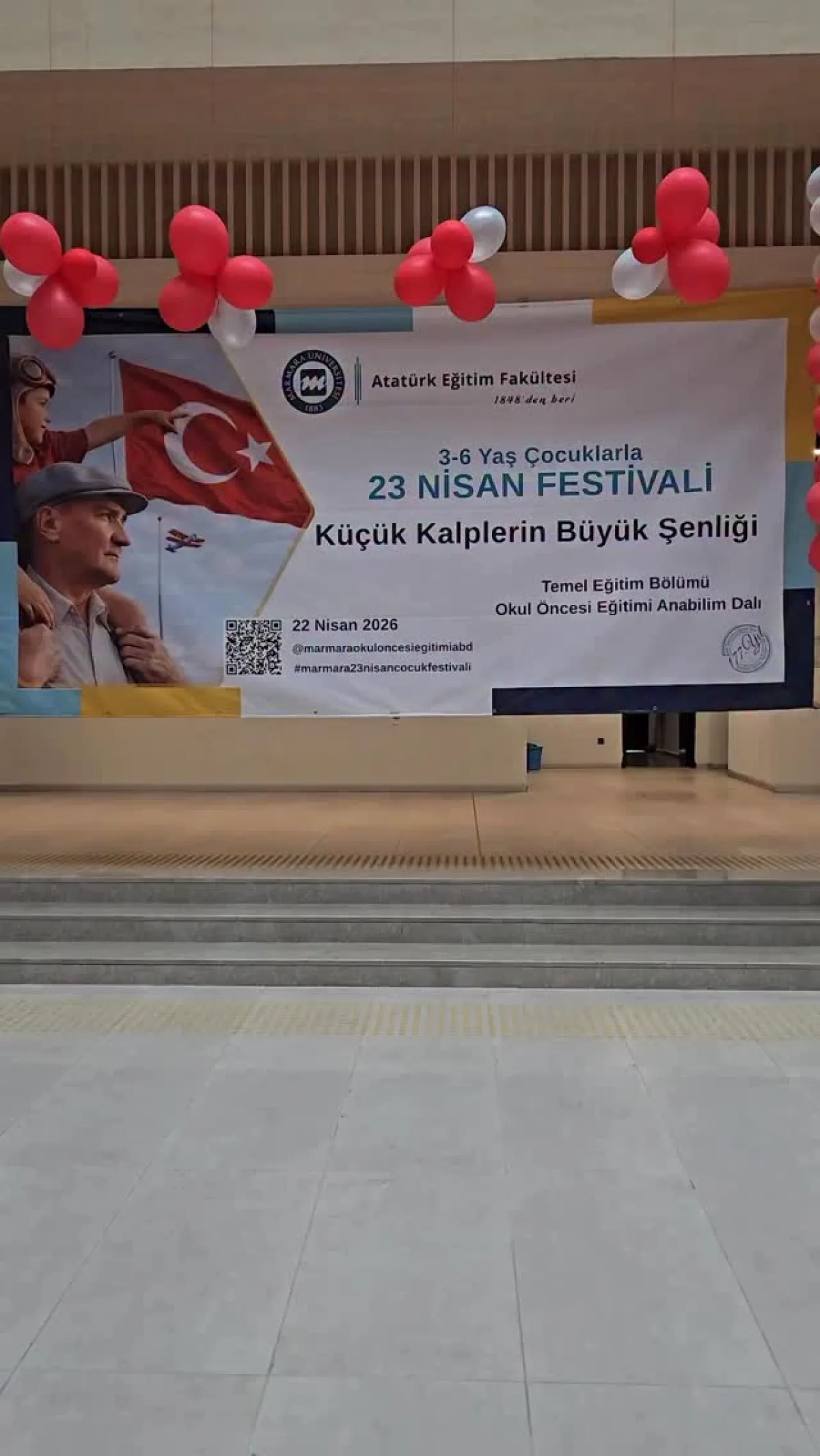Marmara Üniversitesi'nde Küçük Kalplerin Büyük Şenliği Marmara Üniversitesi'nde Küçük Kalplerin Büyük Şenliği