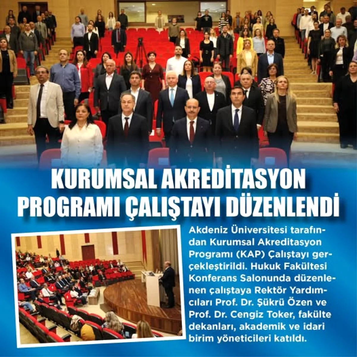 Akdeniz Üniversitesi'nde Kalite Devrimi: Kurumsal Akreditasyon Yolculuğu Başladı Akdeniz Üniversitesi'nde Kalite Devrimi: Kurumsal Akreditasyon Yolculuğu Başladı