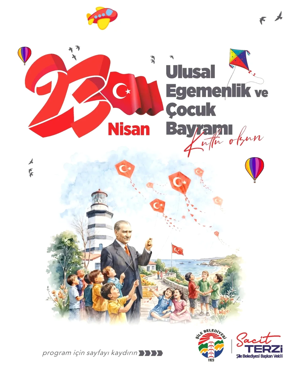 Şile'de 23 Nisan Coşkusu: Çocuklar İçin Oyun ve Eğlence Dolu Program Şile'de 23 Nisan Coşkusu: Çocuklar İçin Oyun ve Eğlence Dolu Program