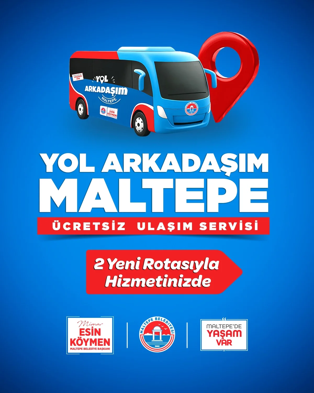 Maltepe'de Pazar Ulaşımı Kolaylaşıyor: İki Yeni Ücretsiz Servis Rota Maltepe'de Pazar Ulaşımı Kolaylaşıyor: İki Yeni Ücretsiz Servis Rota