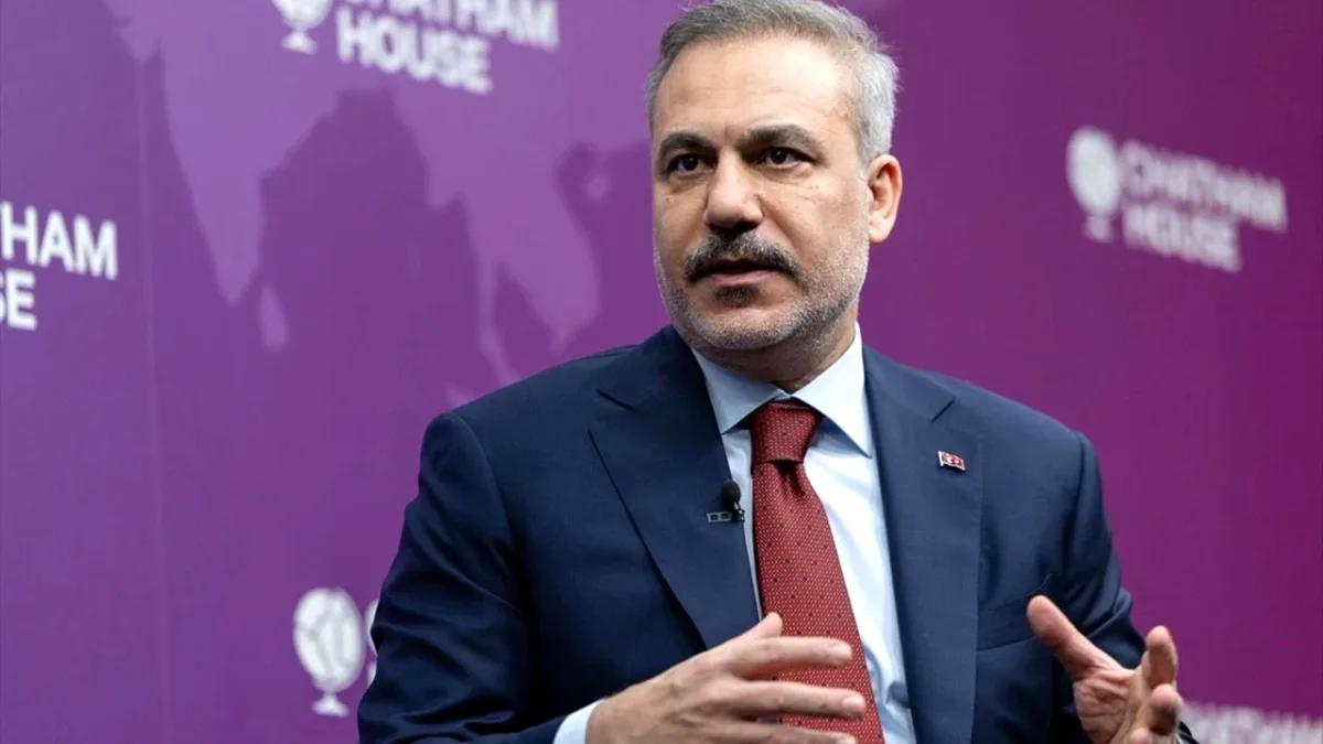 Fidan: "Von der Leyen'in Açıklamaları Talihsizdi, İsrail Eylemleri Tüm Dünyayı Etkiliyor" Fidan: "Von der Leyen'in Açıklamaları Talihsizdi, İsrail Eylemleri Tüm Dünyayı Etkiliyor"