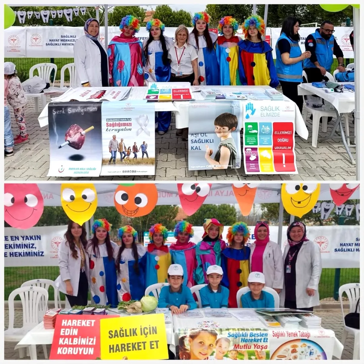 Antalya'da Minik Öğrenciler "Sağlık Elçisi" Oldu Antalya'da Minik Öğrenciler "Sağlık Elçisi" Oldu