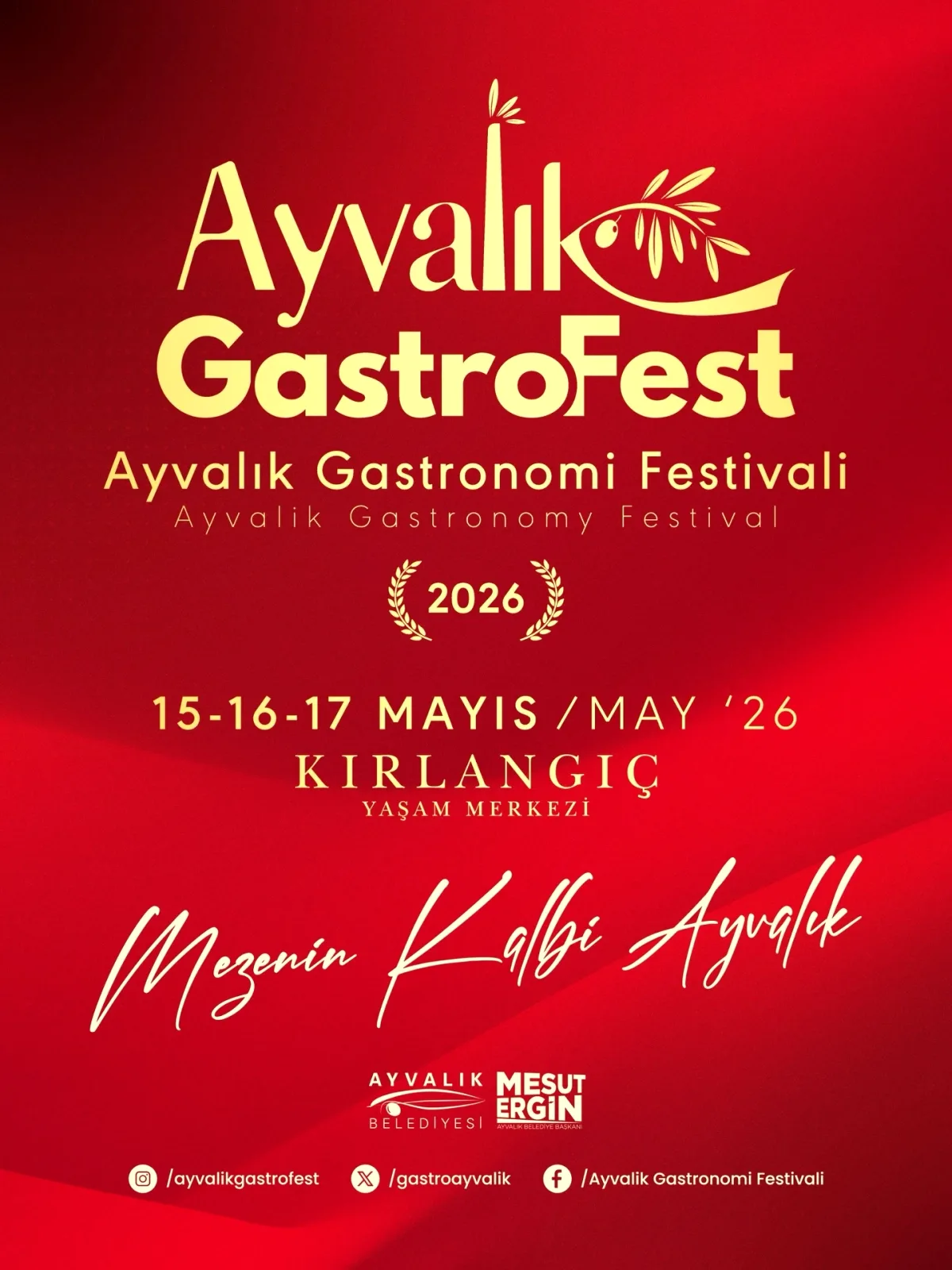 Ayvalık GastroFest 15-17 Mayıs'ta: Ünlü Şefler ve Lezzet Dolu 3 Gün Ayvalık GastroFest 15-17 Mayıs'ta: Ünlü Şefler ve Lezzet Dolu 3 Gün