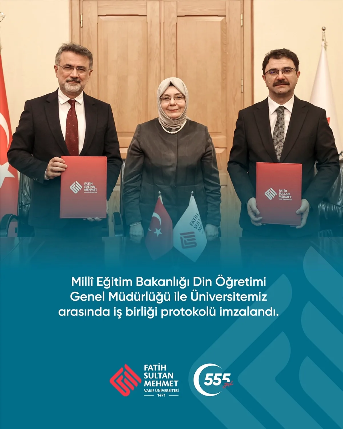 FSMVÜ ile MEB'den İmam Hatiplere Eğitim Protokolü FSMVÜ ile MEB'den İmam Hatiplere Eğitim Protokolü