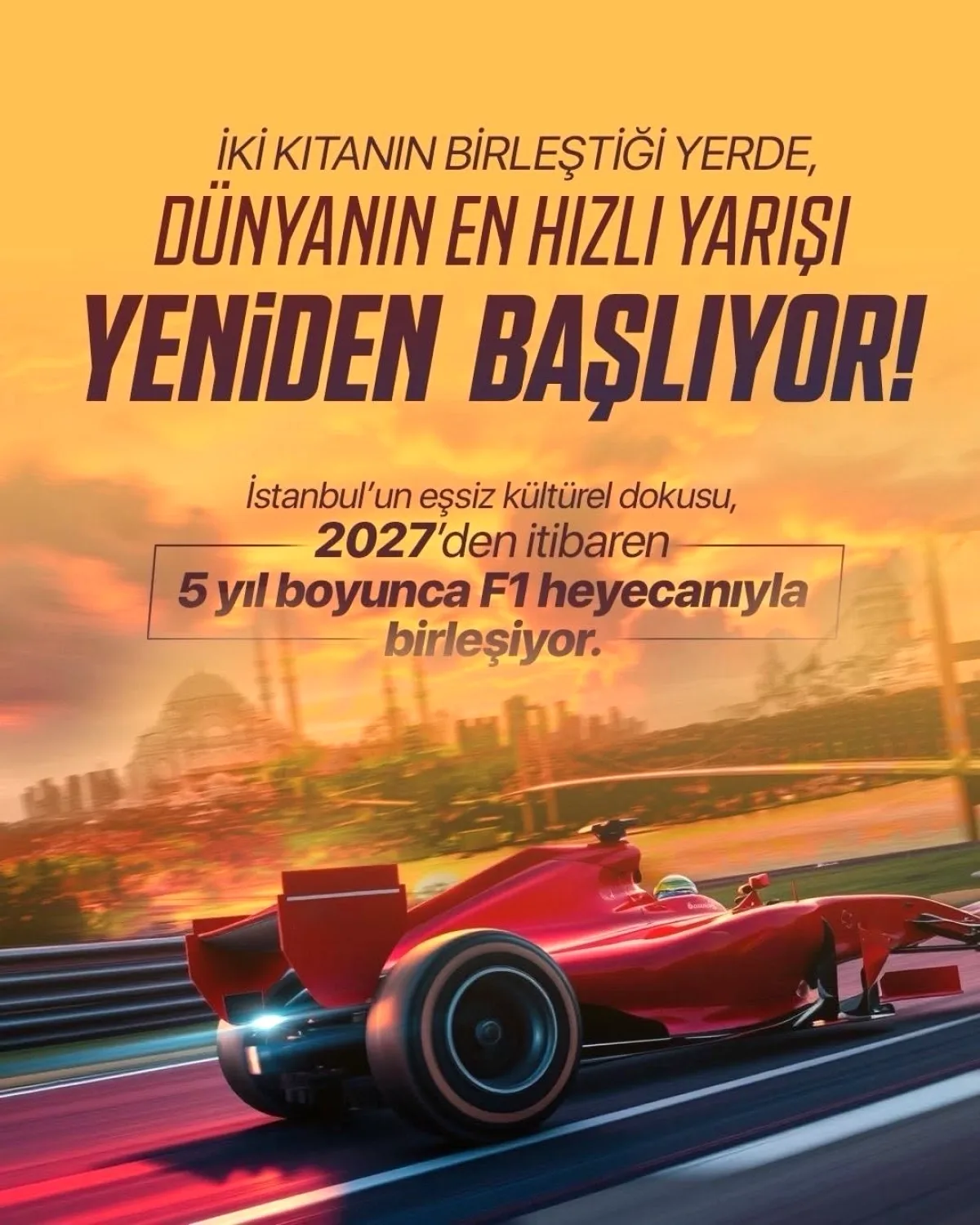 Formula 1 2027'de Türkiye'ye Dönüyor: 5 Yıllık Anlaşma İmzalandı Formula 1 2027'de Türkiye'ye Dönüyor: 5 Yıllık Anlaşma İmzalandı