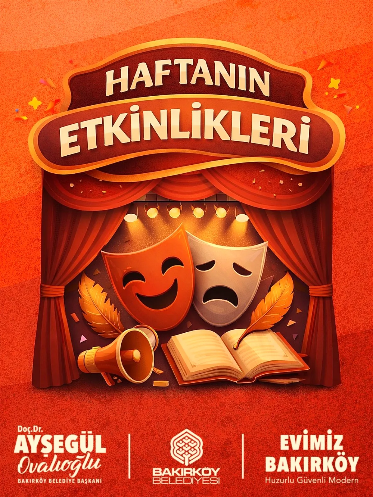 Bakırköy'de Kültür Sanat Haftası: 27 Nisan - 3 Mayıs 2026 Programı Bakırköy'de Kültür Sanat Haftası: 27 Nisan - 3 Mayıs 2026 Programı