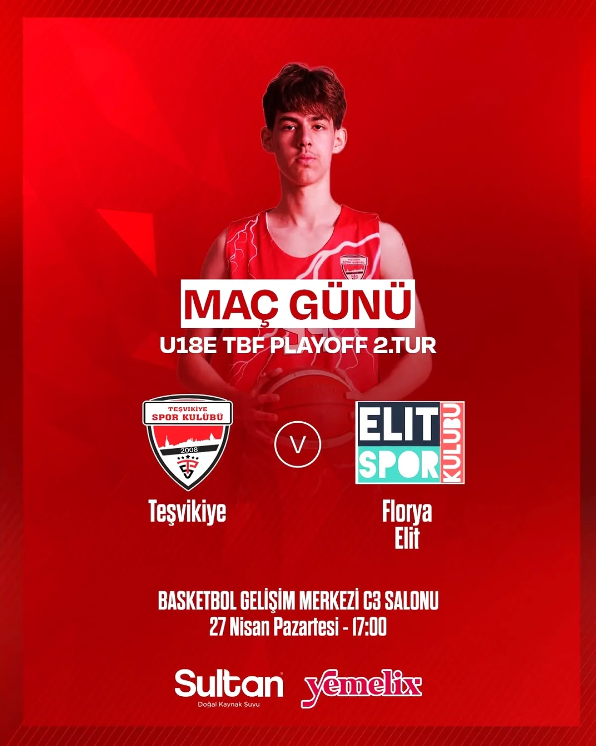 Teşvikiye U18 Takımı Play Off 2. Turda Florya Elit ile Karşılaşıyor Teşvikiye U18 Takımı Play Off 2. Turda Florya Elit ile Karşılaşıyor