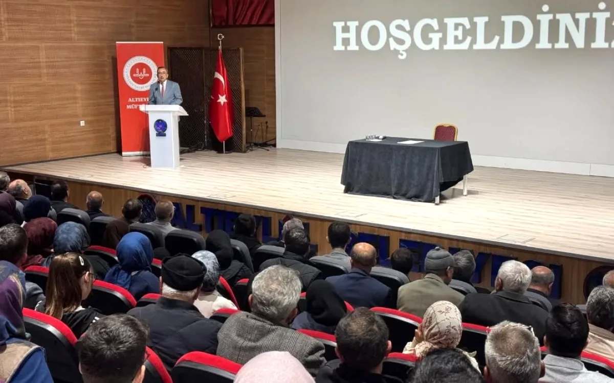 Altıeylül'de Aile Konferansı: Evim Dünyadaki Cennetim Altıeylül'de Aile Konferansı: Evim Dünyadaki Cennetim