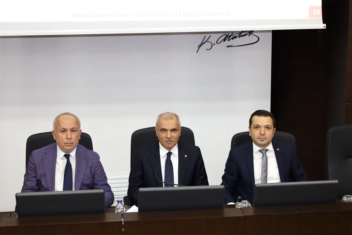 Adana Sanayi Odası'nda Nisan Ayı Meclis Toplantısı Yapıldı Adana Sanayi Odası'nda Nisan Ayı Meclis Toplantısı Yapıldı